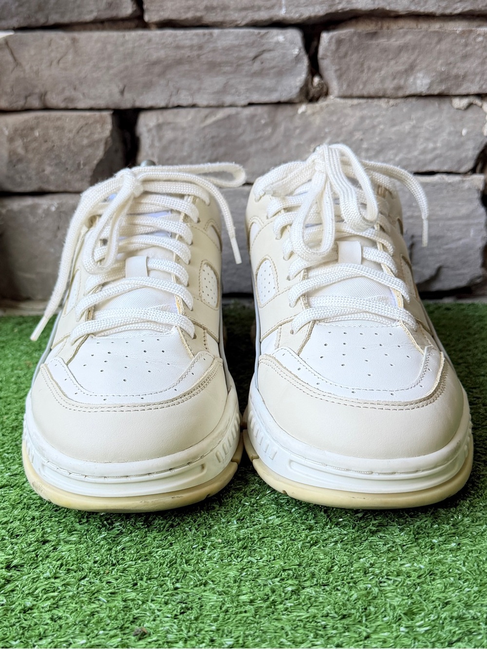 Axel Arigato Area Lo Panelled Leather Women’s Sneakers - Picture 4 of 10